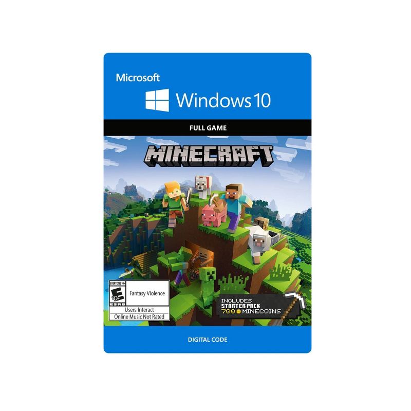 Minecraft Windows 10 Starter Collection - PC Game (Digital)