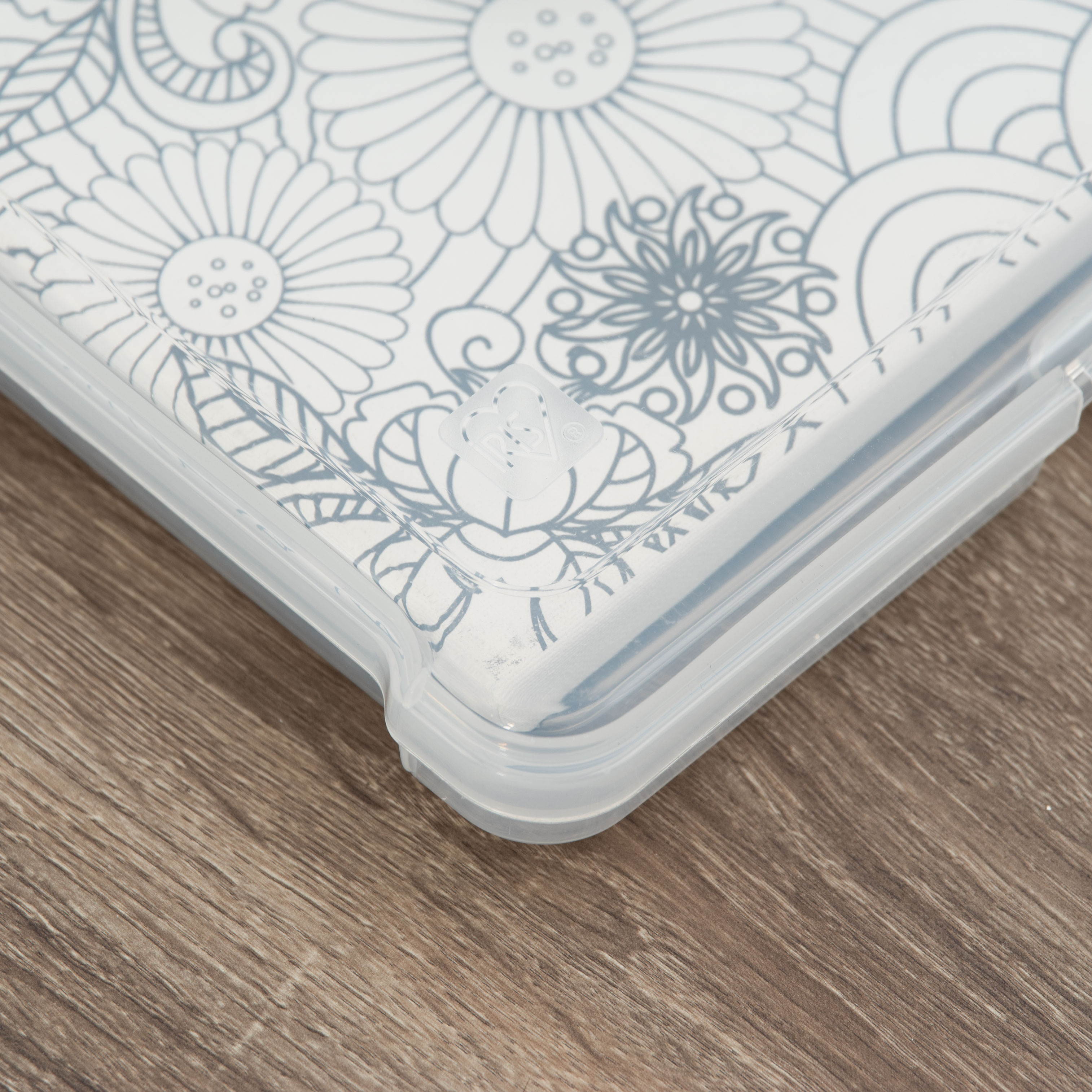 IRIS 12" x 12" Slim Portable Project Case, Clear