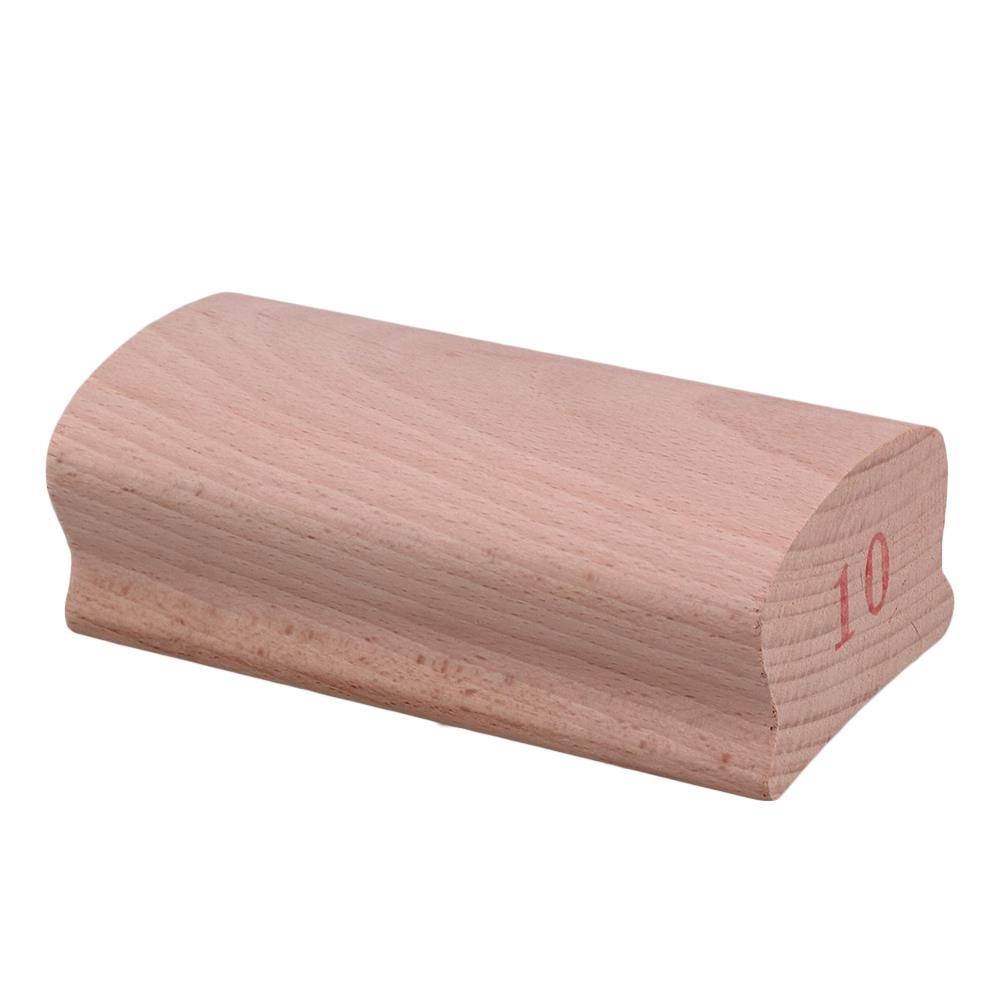 BQLZR Wood Gluing Radius 10# Sanding Block for Guitar Fretboard Sanding
