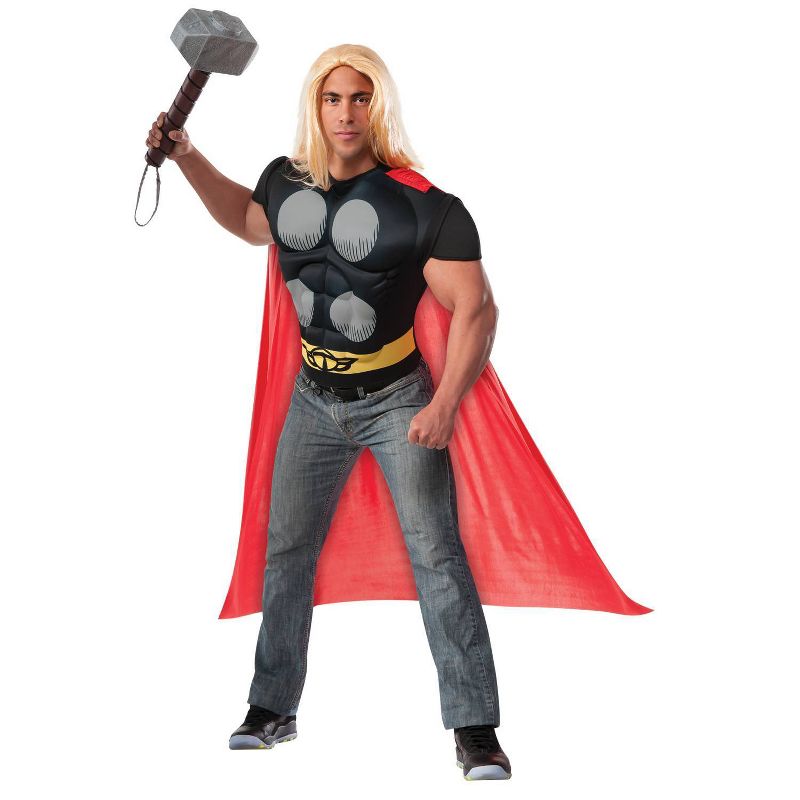 Adult Marvel Thor Muscle Chest Shirt Halloween Costume One Size