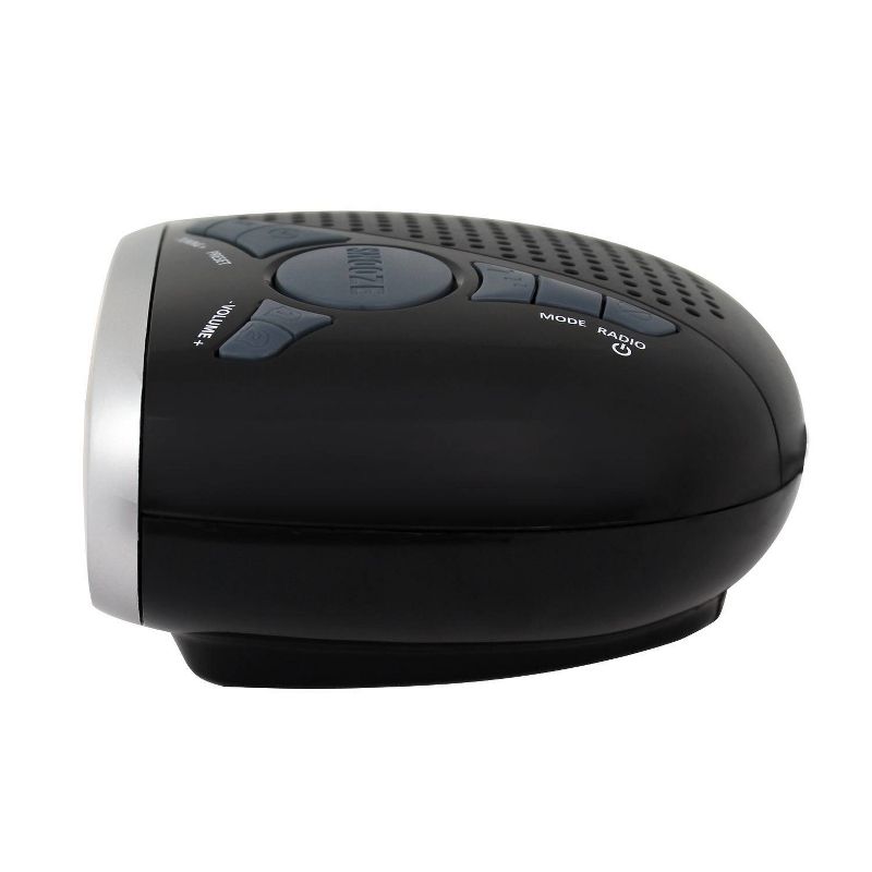 JENSEN AM/FM Alarm Clock Radio - Black