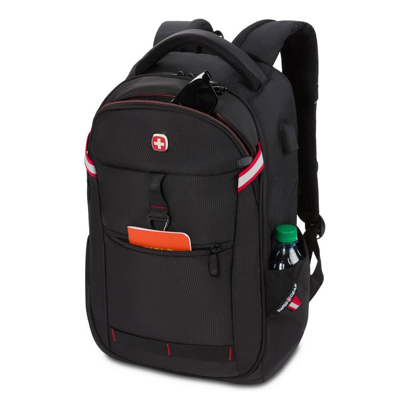 SWISSGEAR 17" Core Travel Backpack - Black