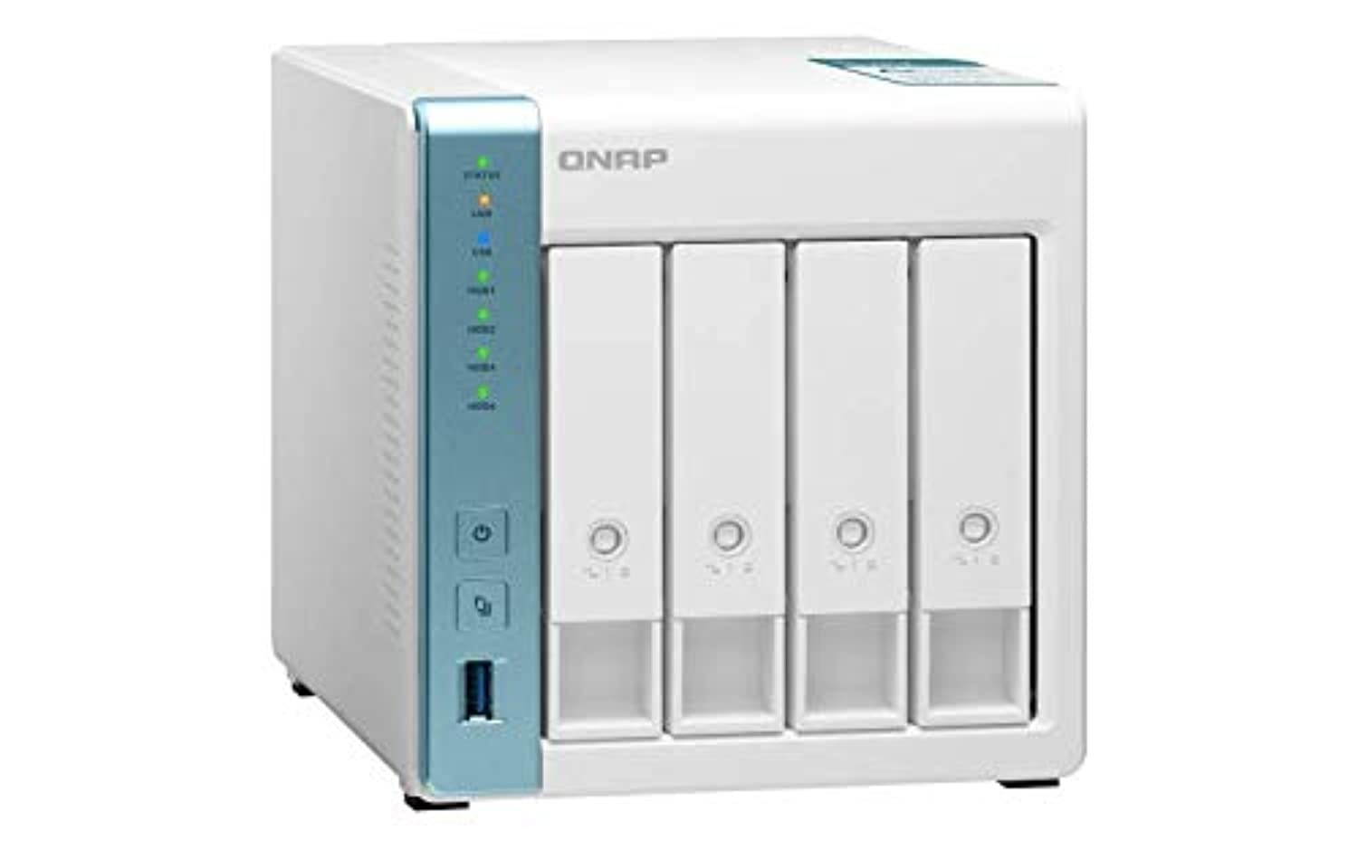 QNAP TS-431K 4 Bay Home NAS with Two 1GbE Ports (TS-431K)