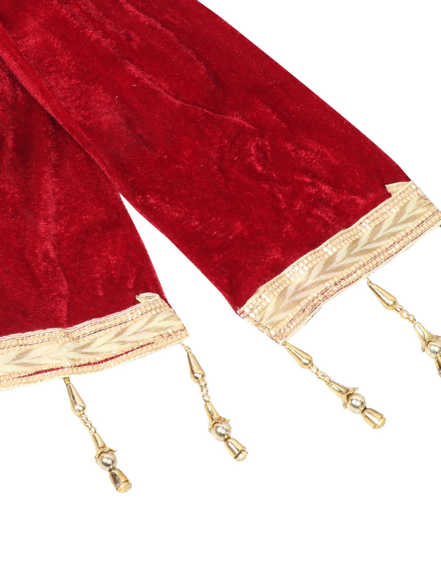 SG LEMAN Maroon Regular Fit Stole