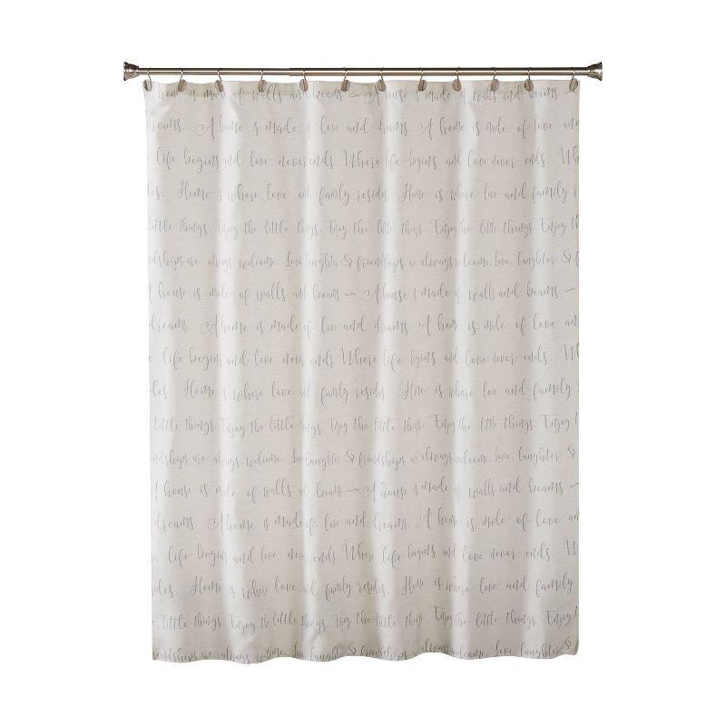 Tree EVA Shower Curtain Mocha - Splash Home