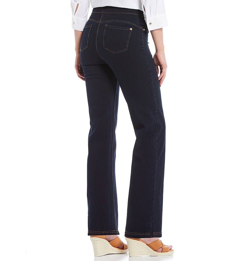 Slim Factor by Investments Classic Waist Denim Slim Straight Leg Jeans