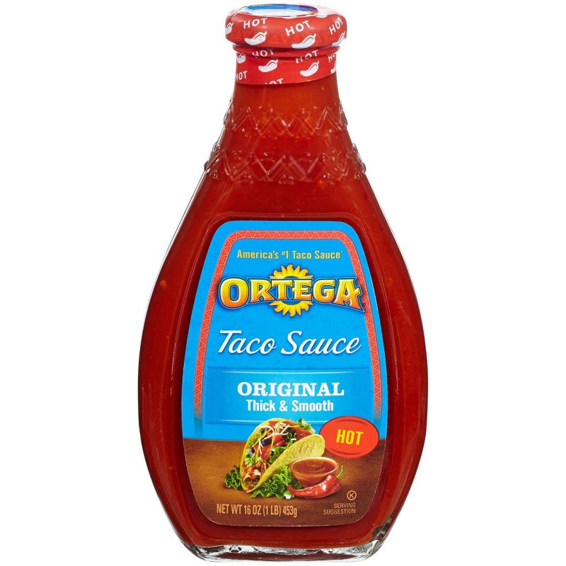 Ortega Hot Taco Sauce 16oz