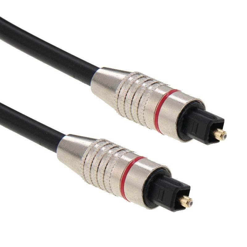 com 6 ft 18 m Digital Optical Audio Cable Toslink Digital Optical SPDIF UltraThin MaleMale Optical Audio Cable THINTOS6
