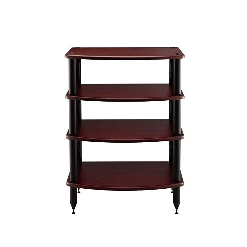 Vulcan X Four Shelf Audio Rack (Rosenut)