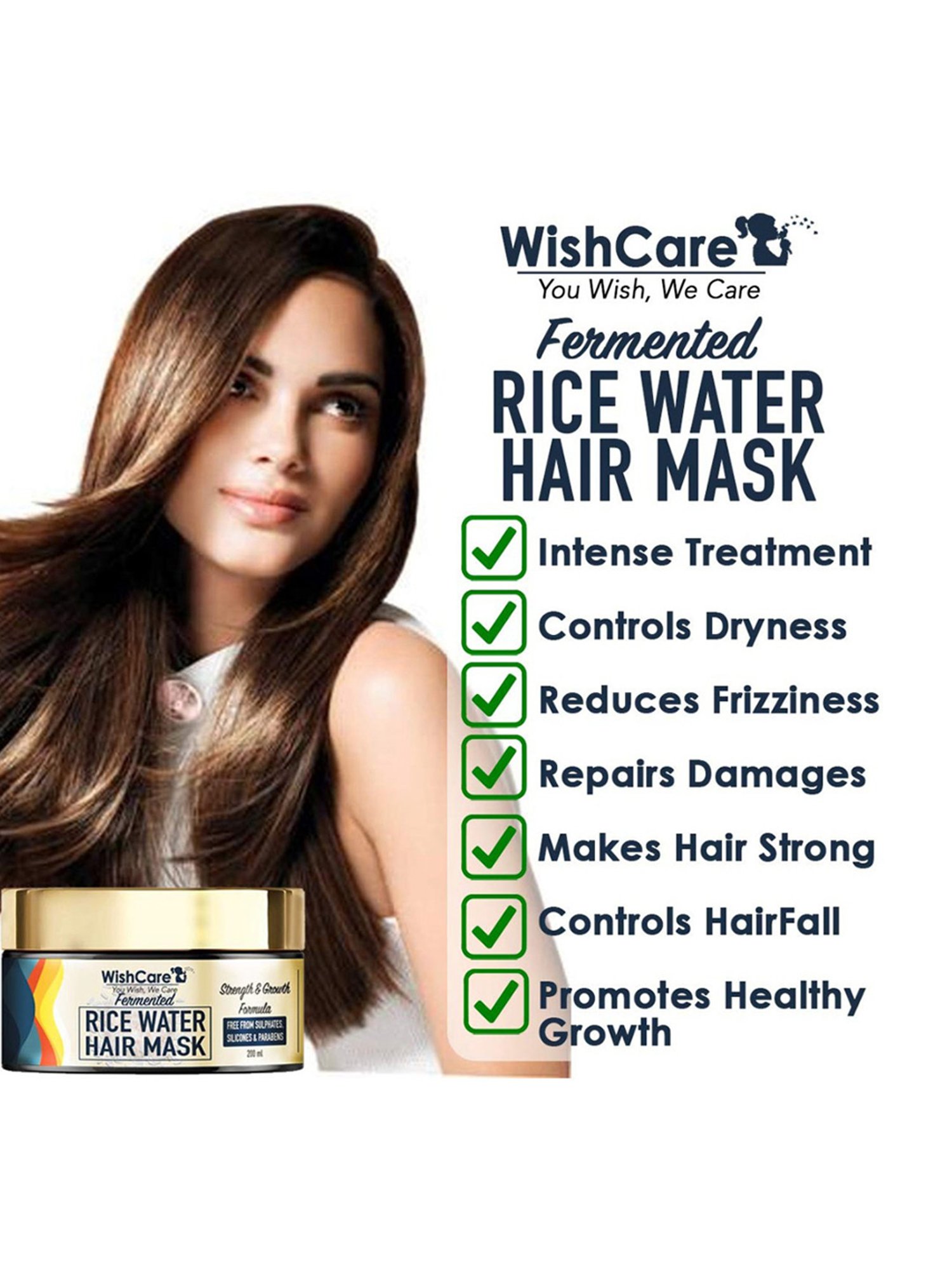 Richfeel Brahmi Intensive Repair Hair Pack - Pack of 4