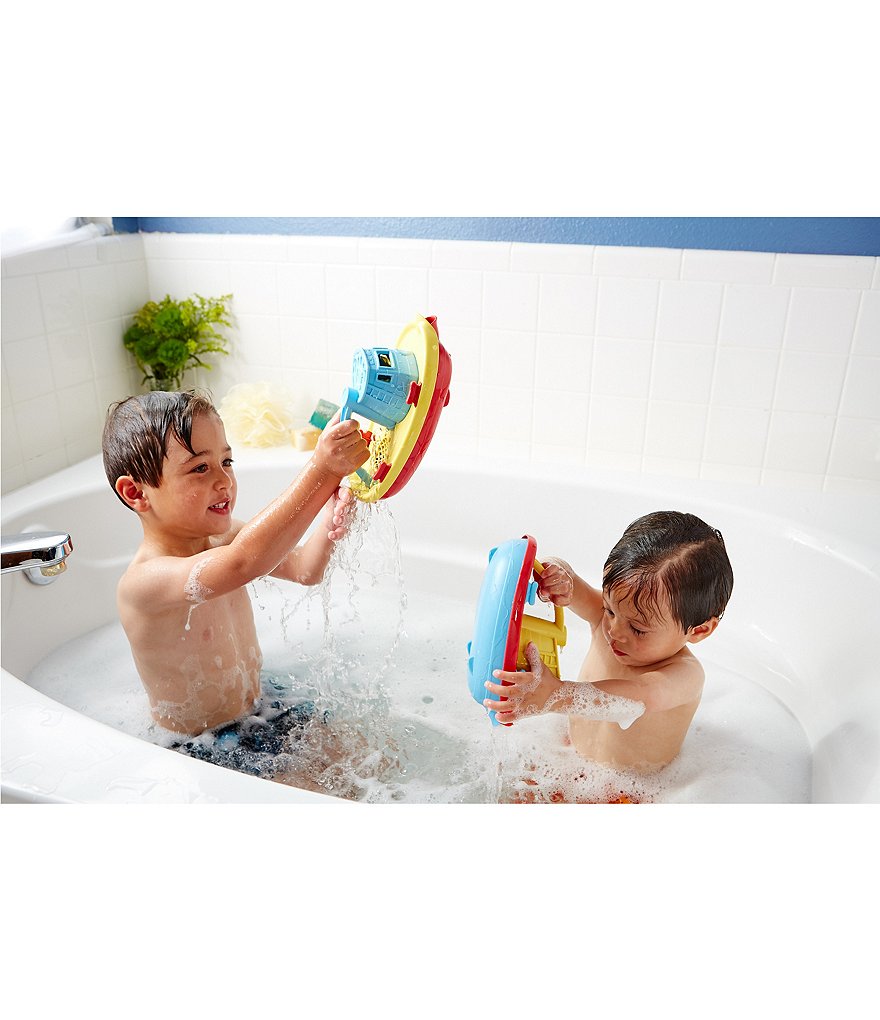 Green Toys Ferry Boat with Mini Cars Pool Toy