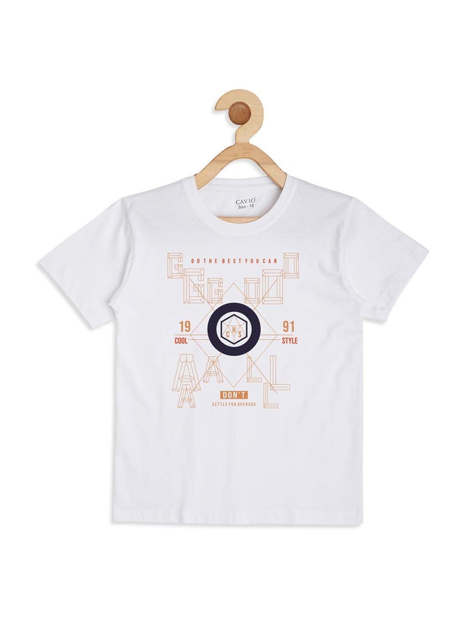 Cavio Kids Pink & White Cotton Printed Shirt with T-Shirt