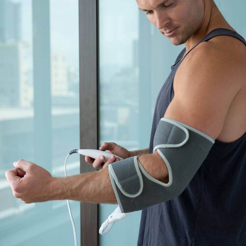 Pure Enrichment PureRelief Universal Joint and Muscle Heating Pad - 19.5" x 11.5" - Gray