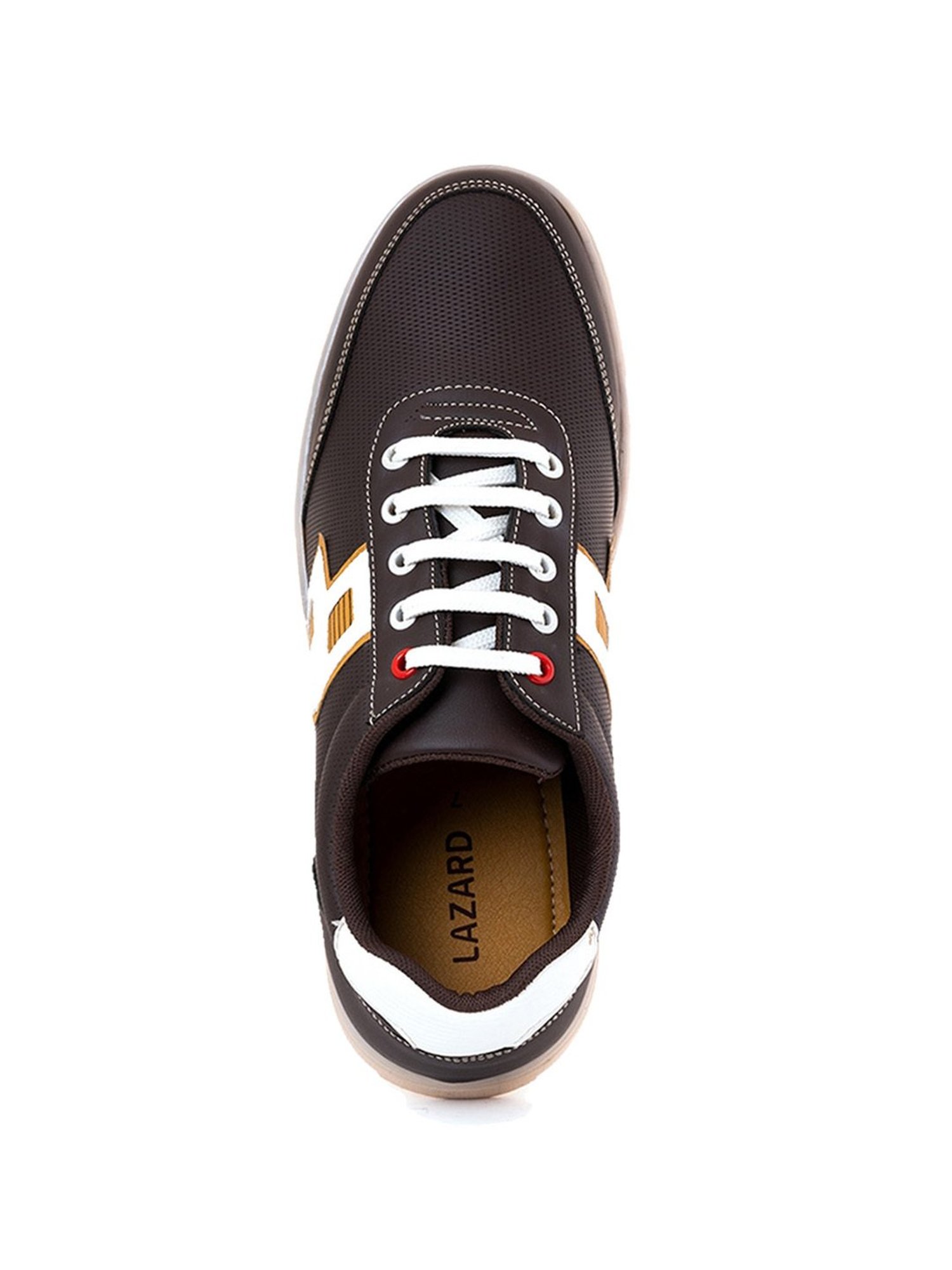 Khadim Men's Brown Casual Sneakers