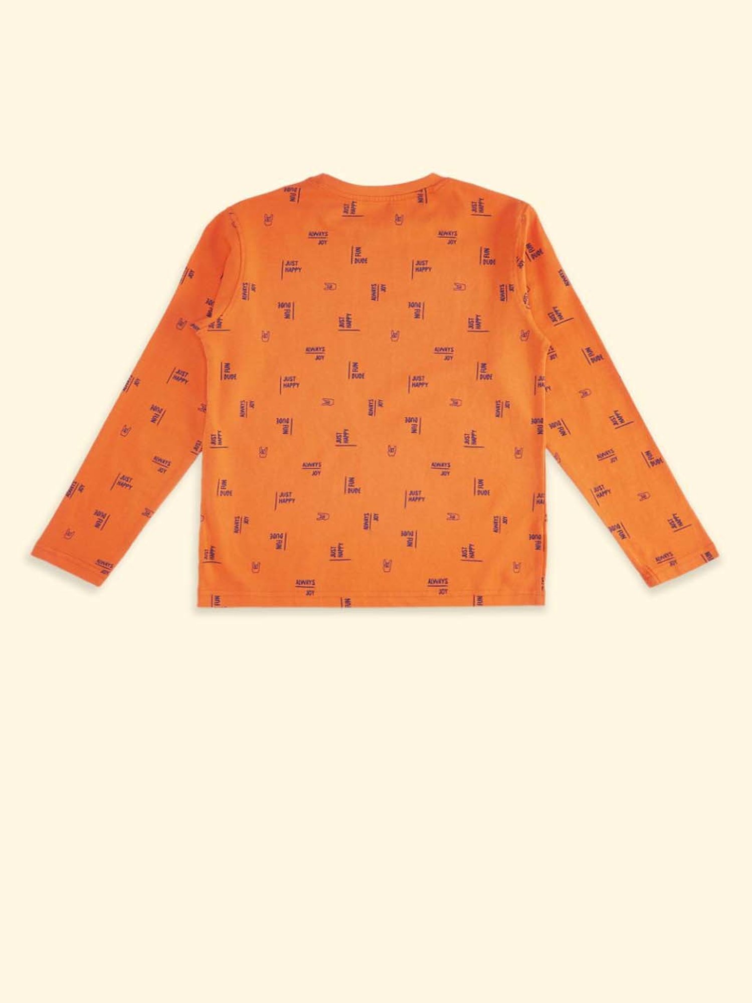 Pantaloons Baby Kids Multicolor Cotton Printed Full Sleeves T-Shirt