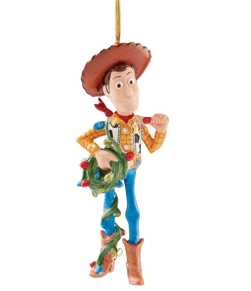 Lenox Disney's Woody Christmas Cowboy Porcelain Ornament (Toy Story 4)