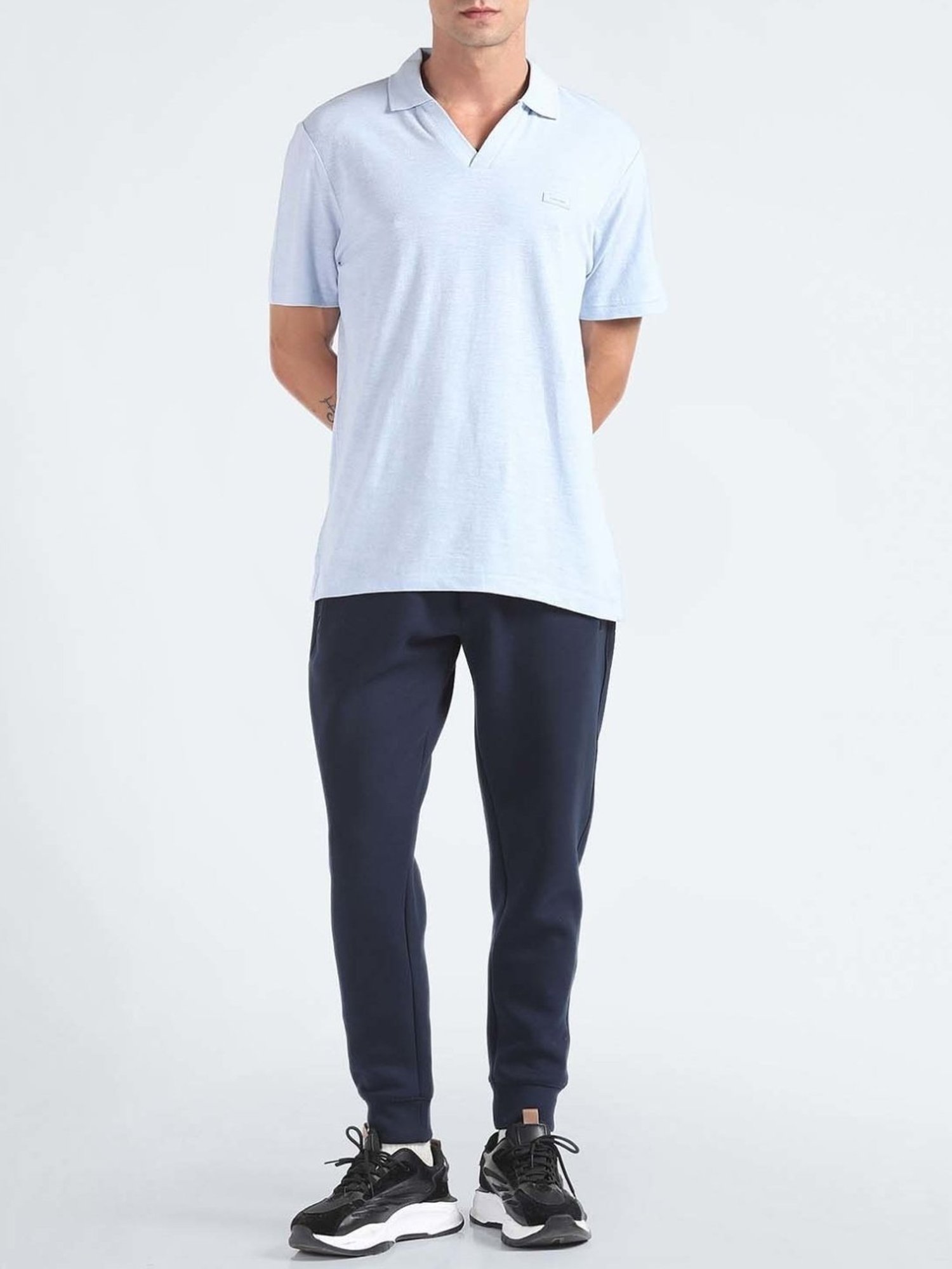 Calvin Klein Jeans Kentucky Blue Regular Fit Polo T-Shirt