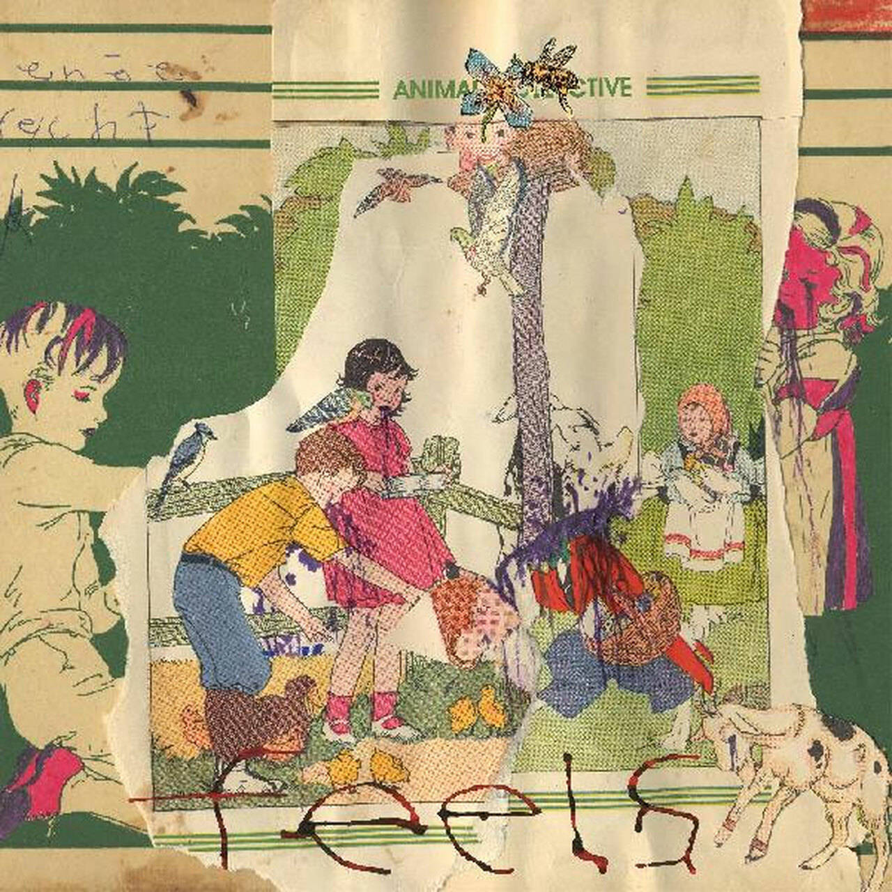 Animal Collective Feels LP (Vinyl)