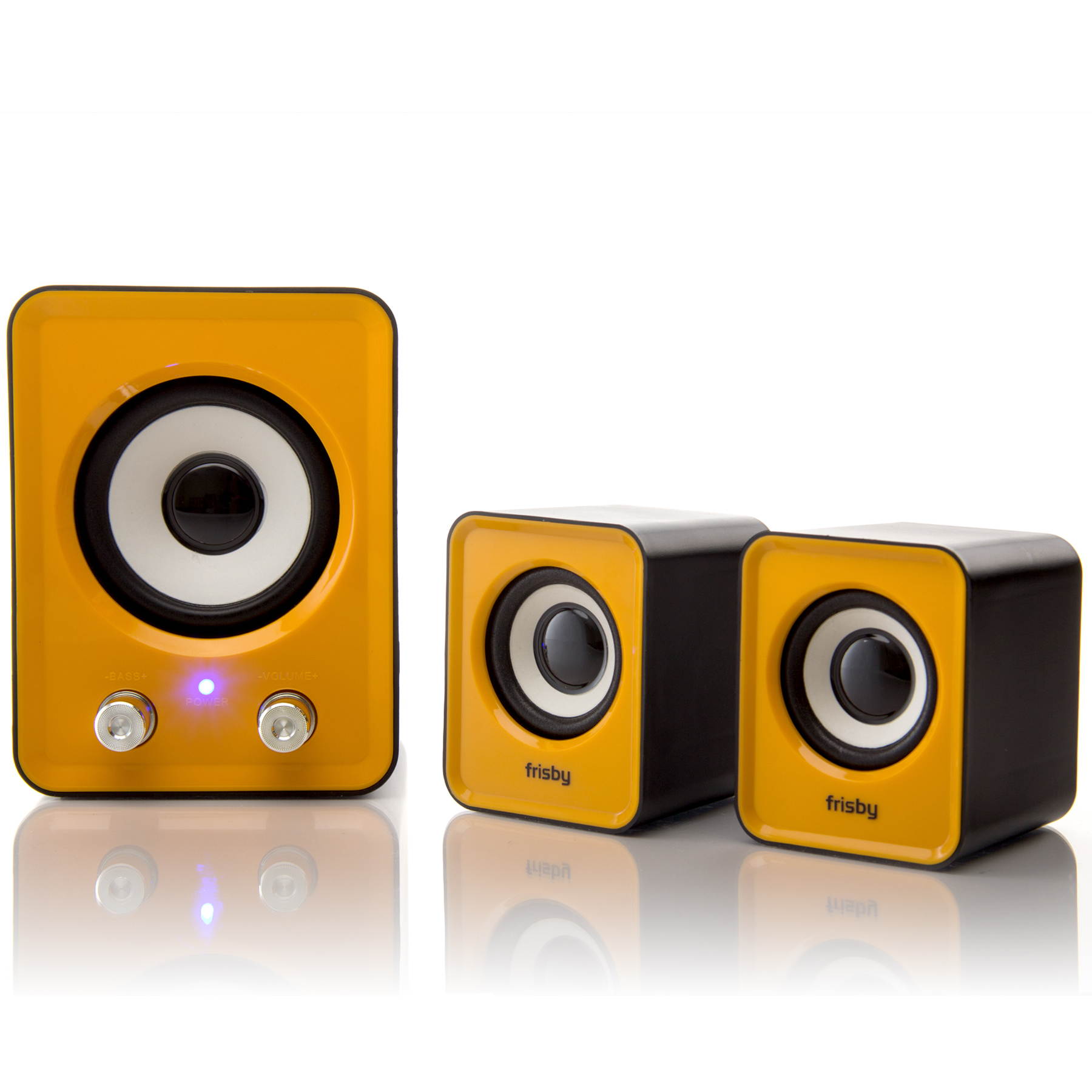 Frisby FS-2700 USB Powered 2.1 CH PC Desktop Computer Notebook Laptop Woofer Speaker System