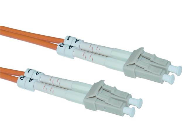 Cable Wholesale LC / LC Multimode Duplex Fiber Optic Cable 62.5/125 - 20 Meter (65.6ft)