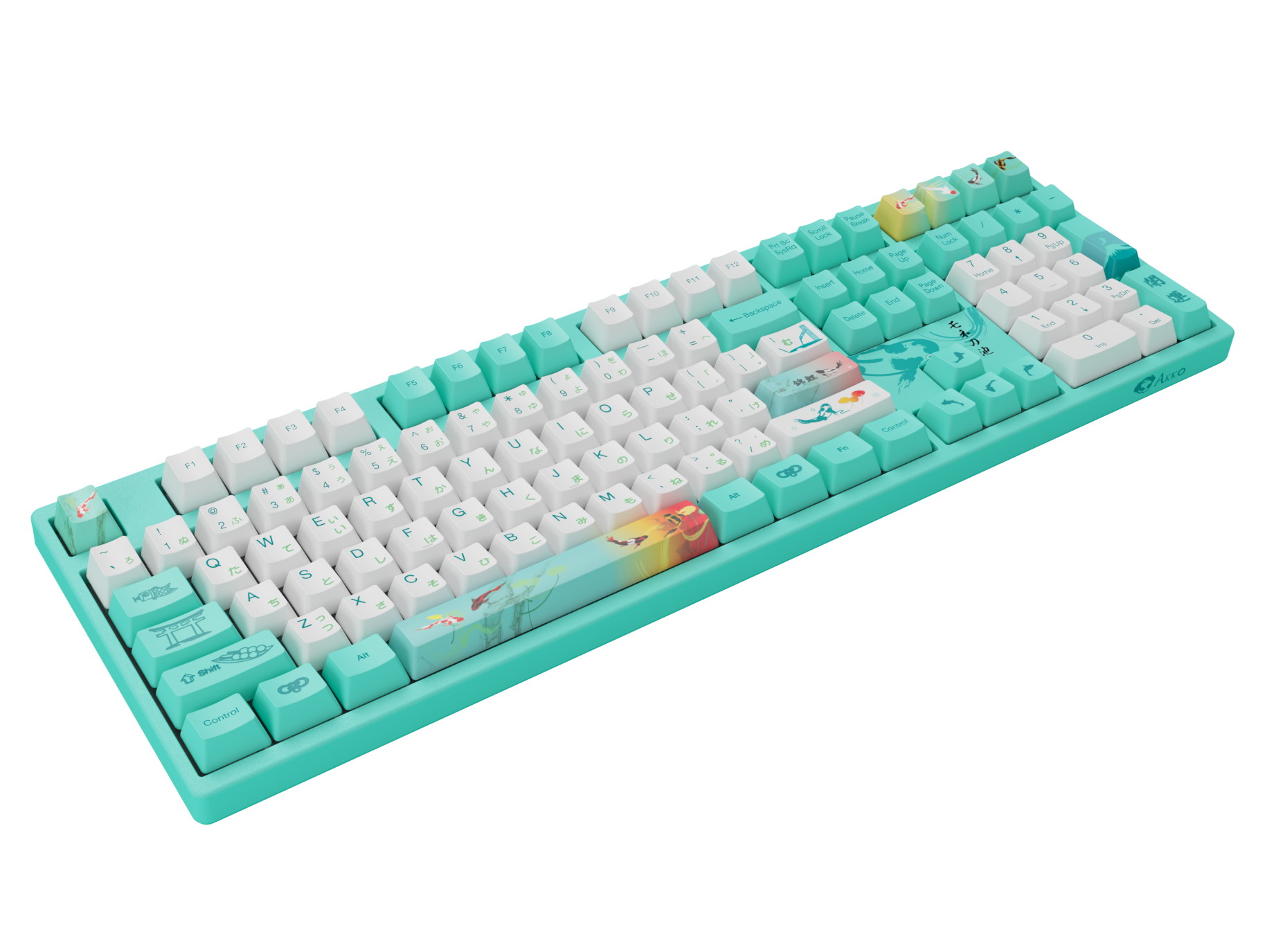 Akko 3108V2 Sailor Moon Gaming Mechanical Keyboard Pink Switch Double Shot Dye Sub PBT Keycaps NKRO Detachable USB Type-C Pink Cat Paw