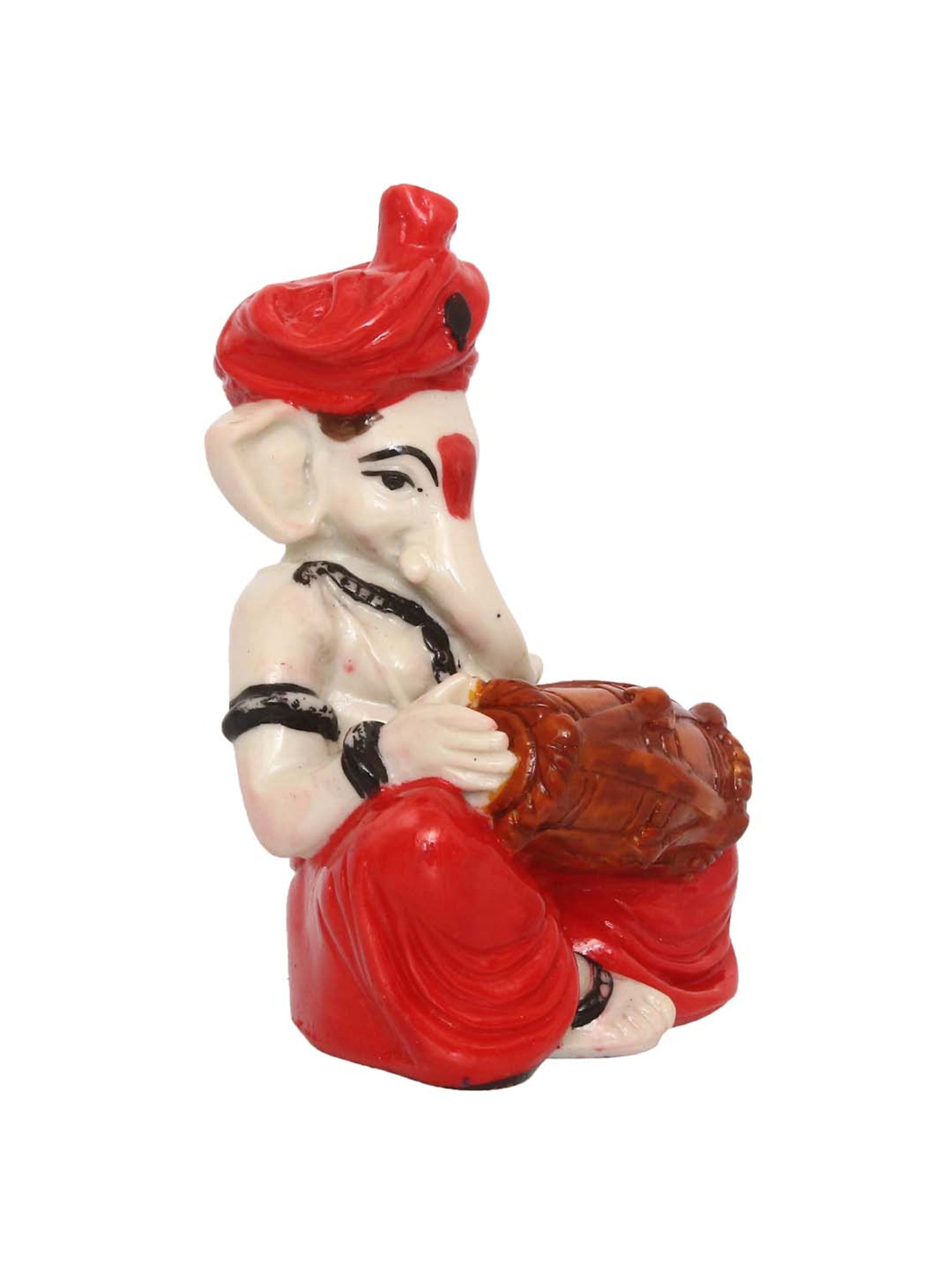 eCraftIndia Lord Ganesha playing Dholak