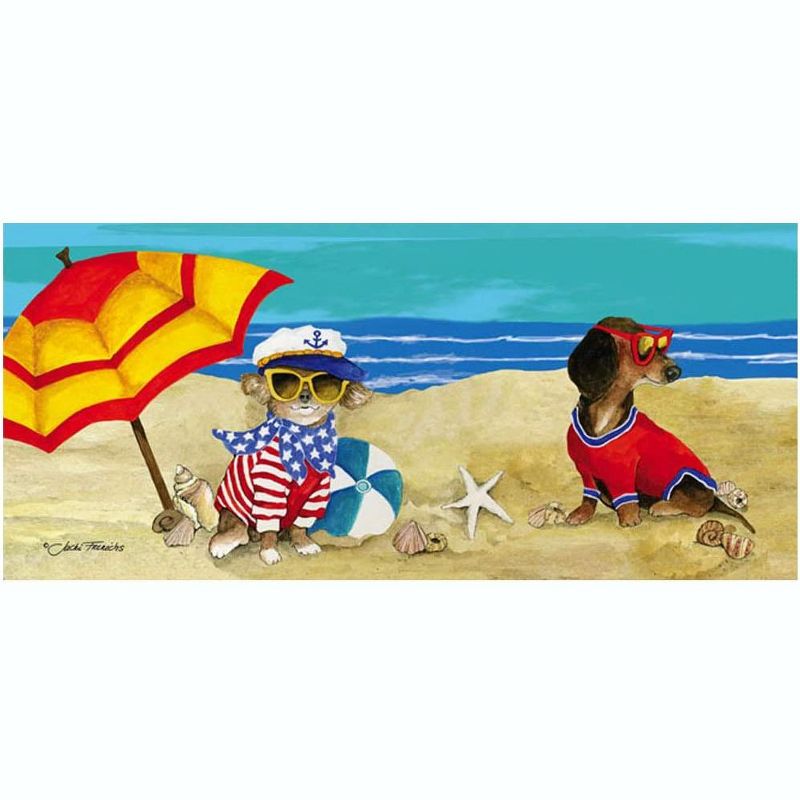 Evergreen Flag Sassafras Doormat Dog Lovers Floormat Set of 5