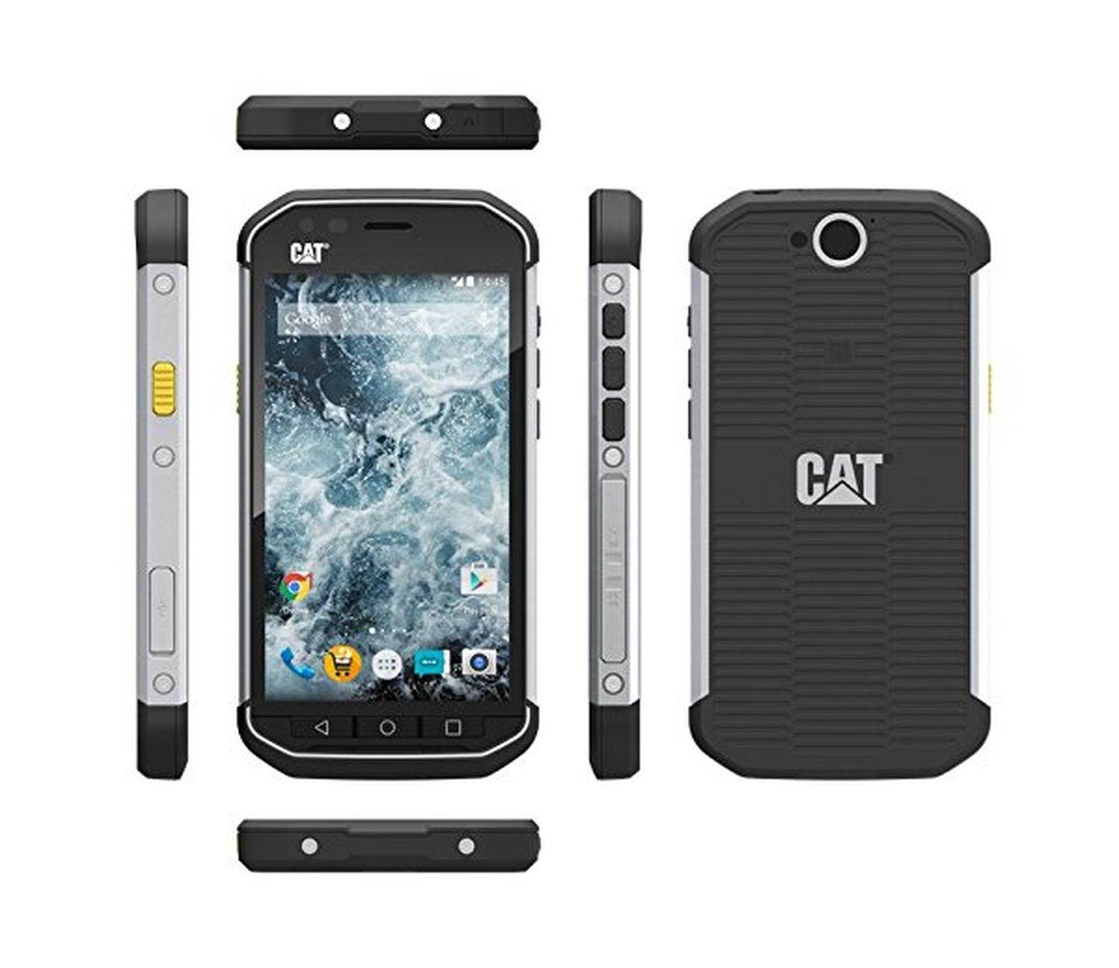 Caterpillar CAT S40 Dual-SIM 16GB (No CDMA, GSM only) Factory Unlocked 4G/LTE Smartphone - Black/Silver