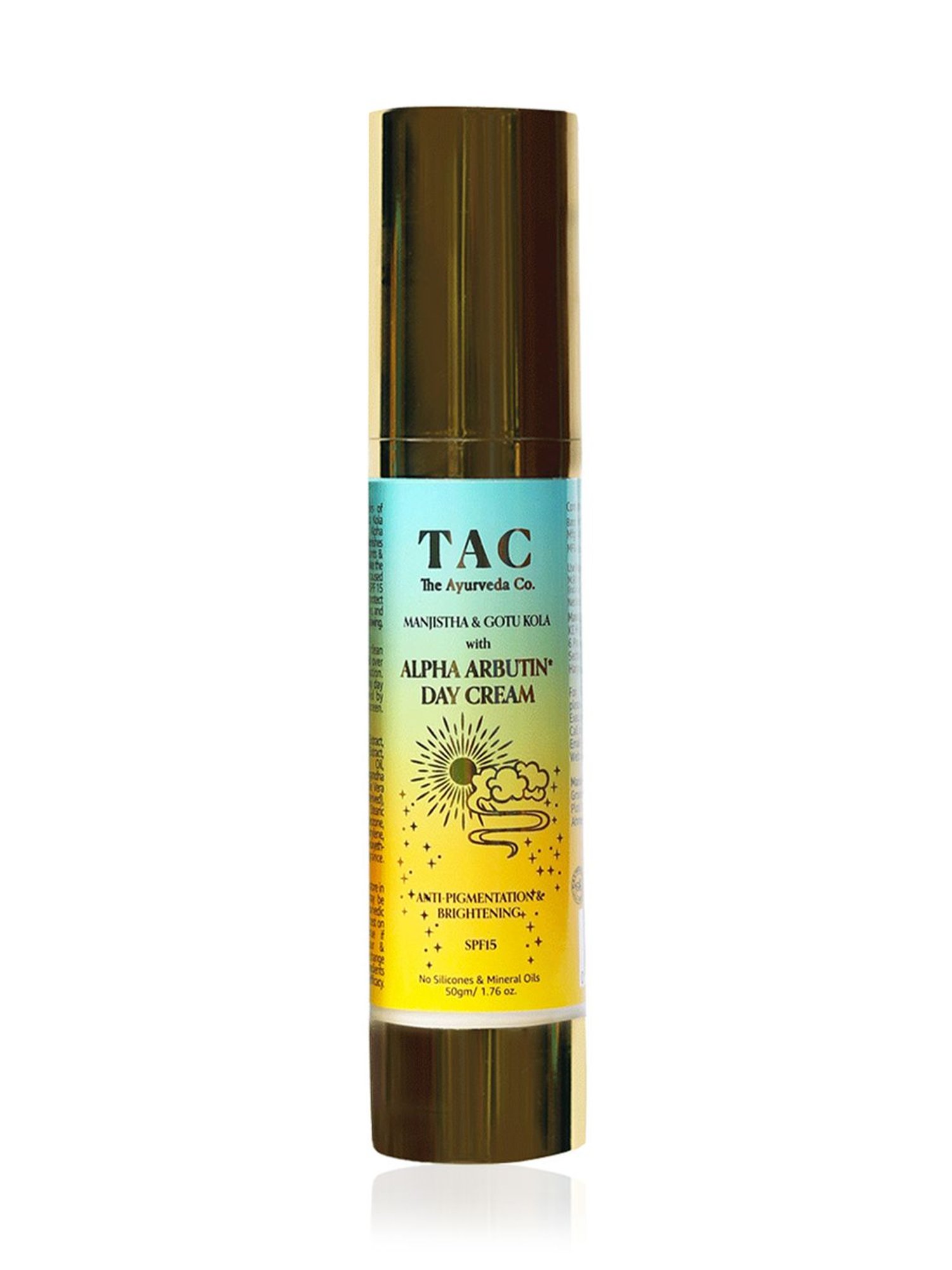 TAC - The Ayurveda Co. Day Cream, Night Cream & Eladi, Triphala & Hemp Seed Sunscreen