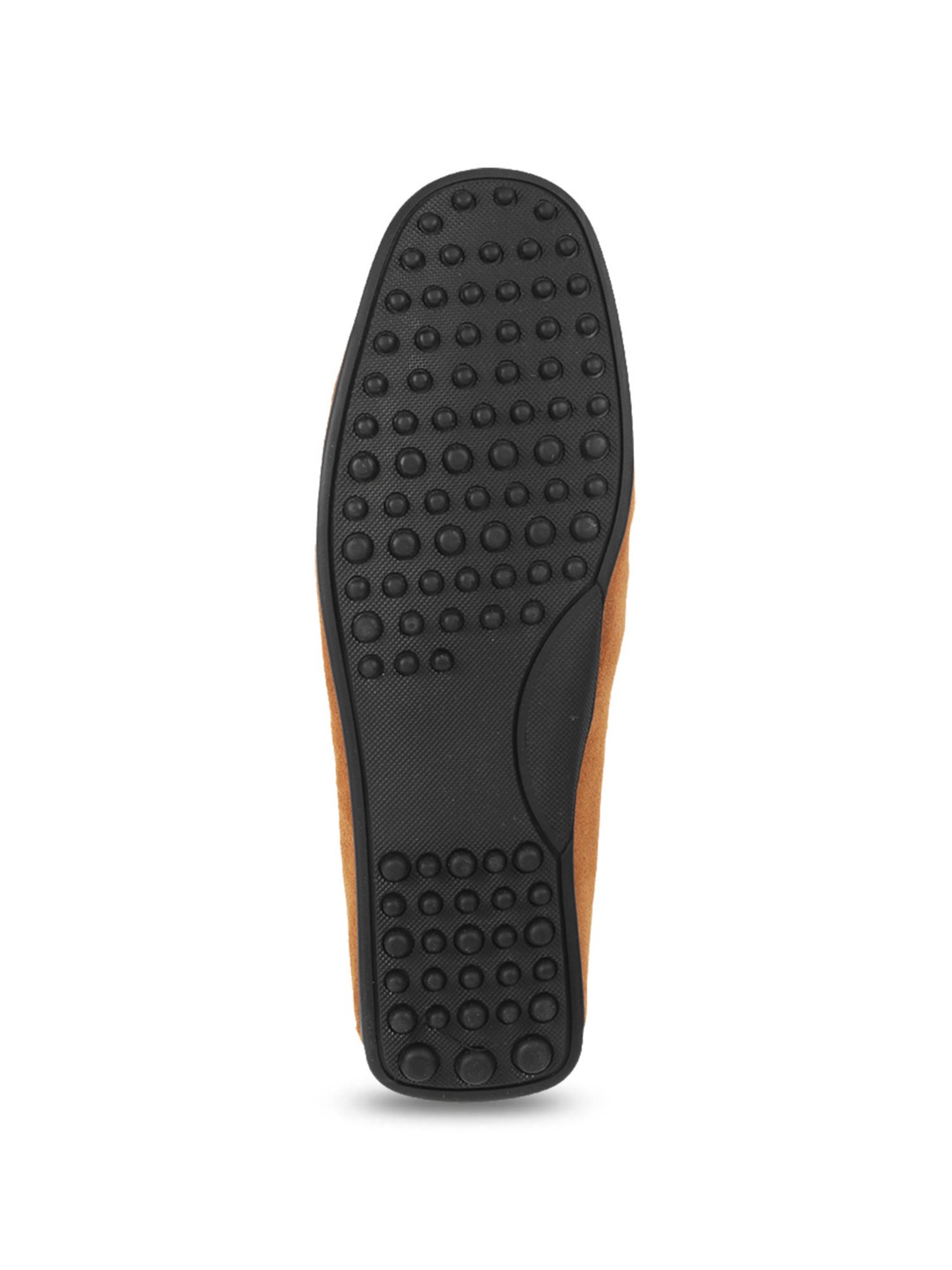 Mochi Men's Tan Casual Loafers