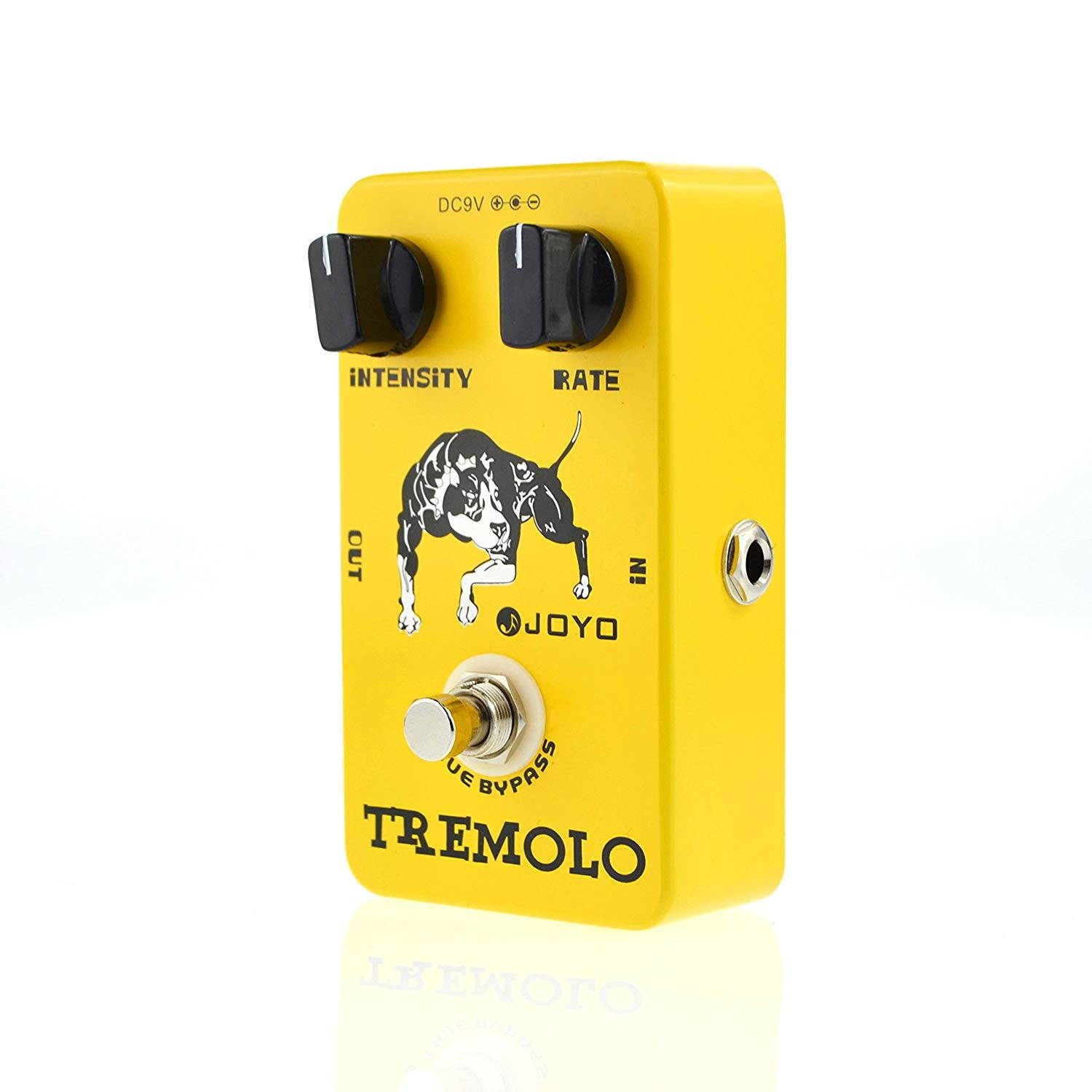 Joyo JF-09 Tremolo Guitar Pedal with True Bypass Wiring