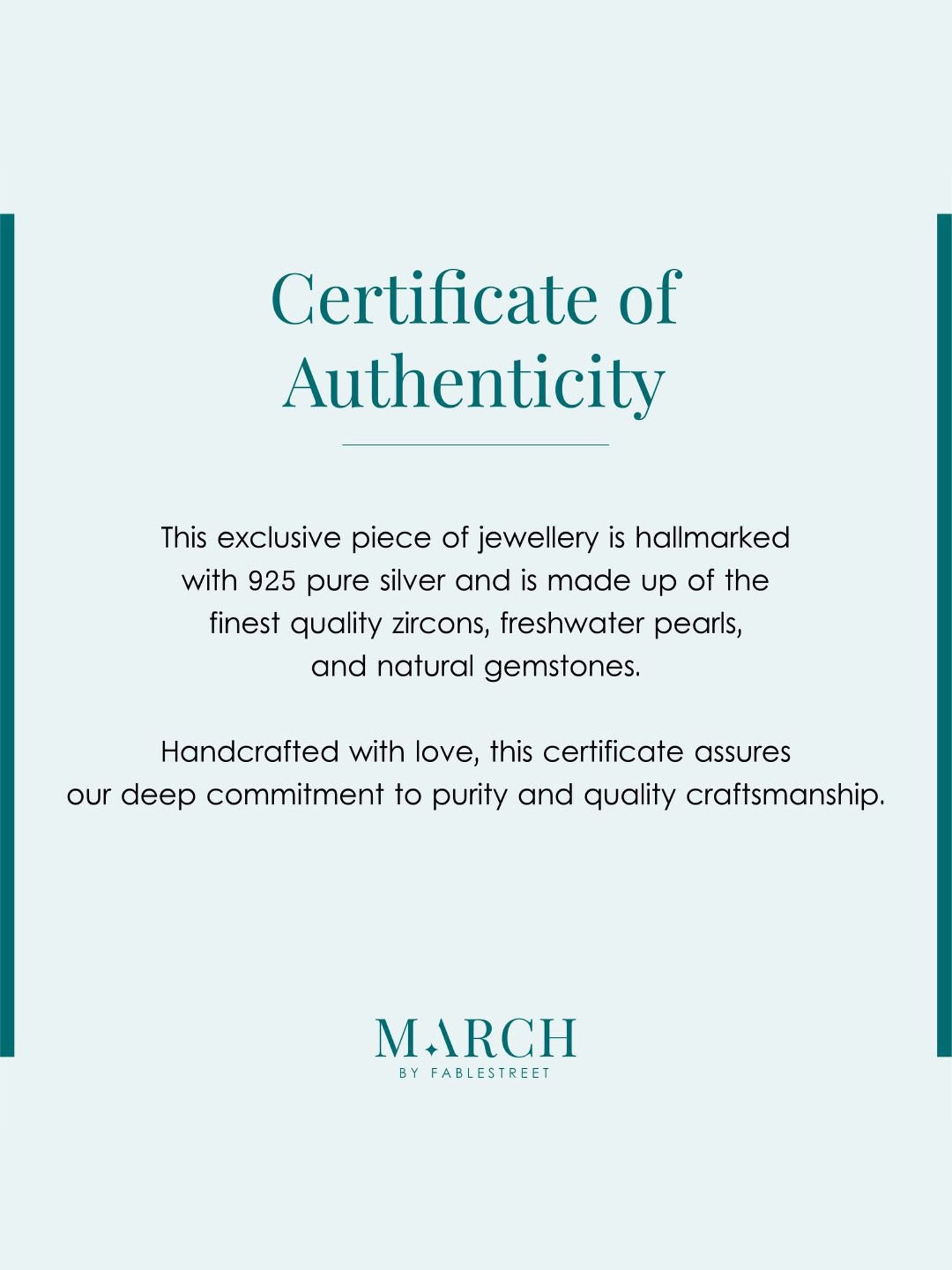 March by FableStreet 92.5 Sterling Silver Companion Ring