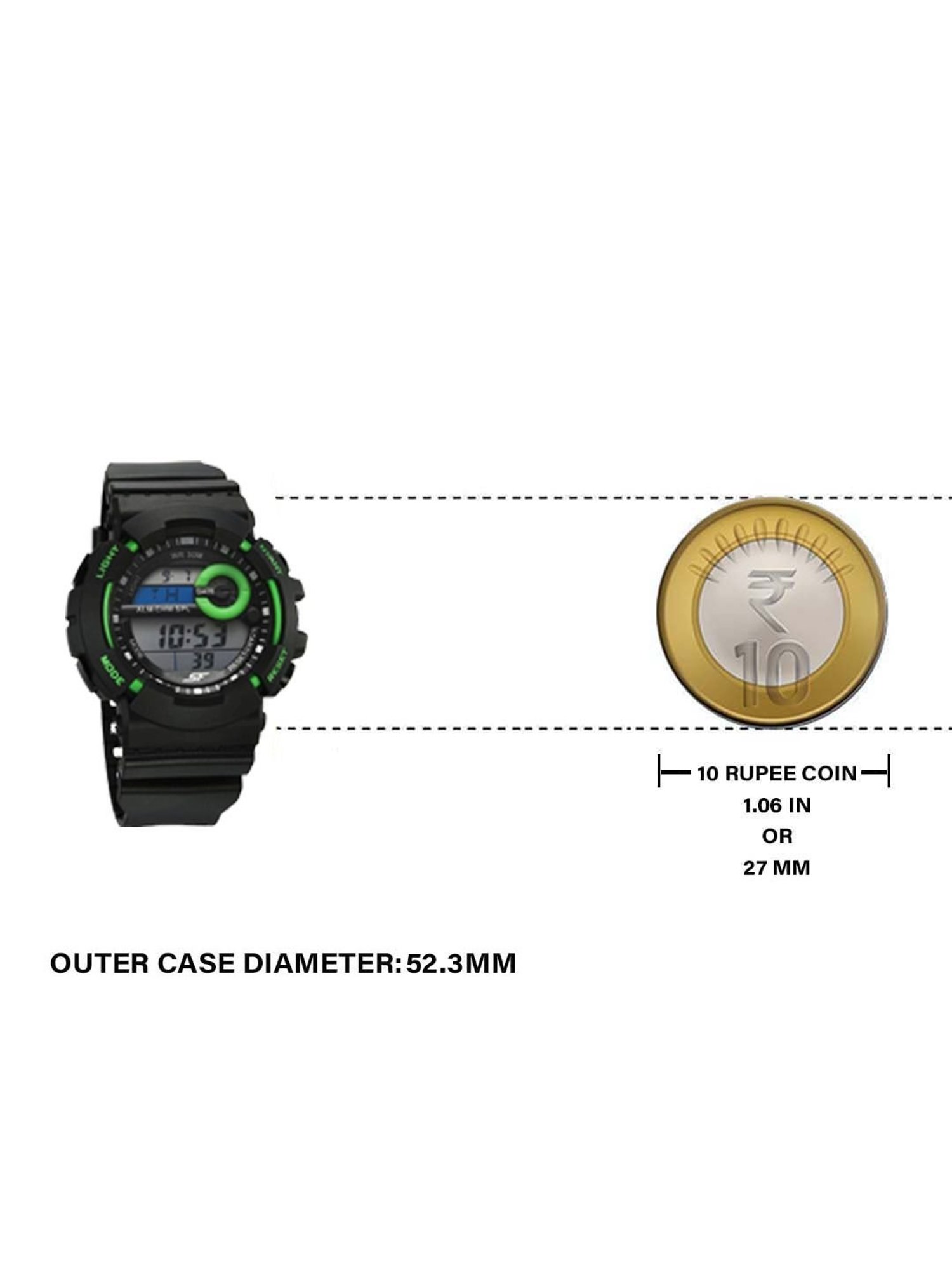 Sonata 77130PP04W Sporty Digital Watch for Men