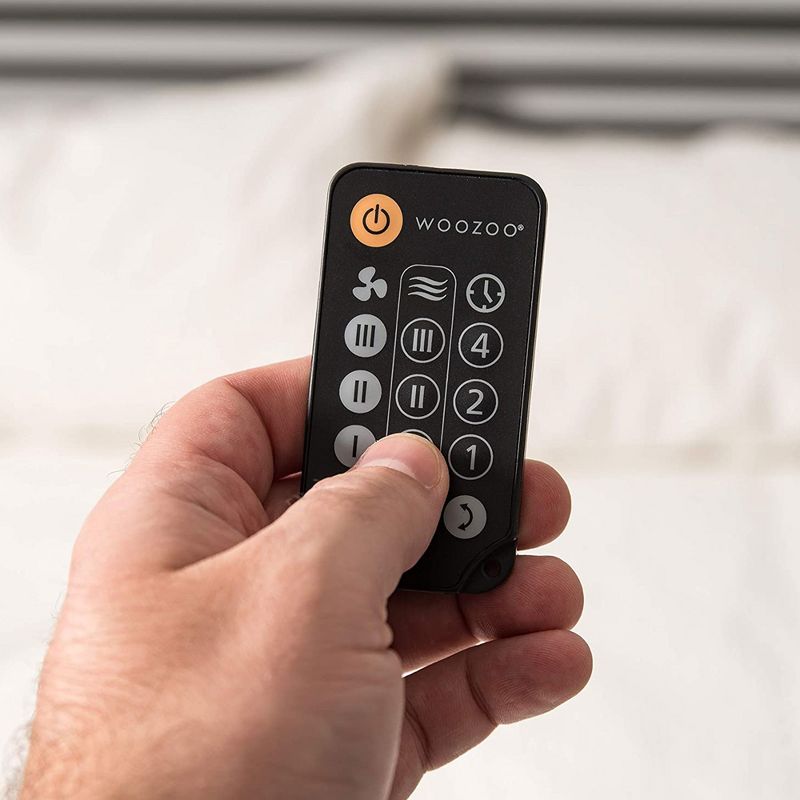 Air King 18" 1/6 HP 3-Speed Adjustable Height Floor Fan with Roll-About Stand