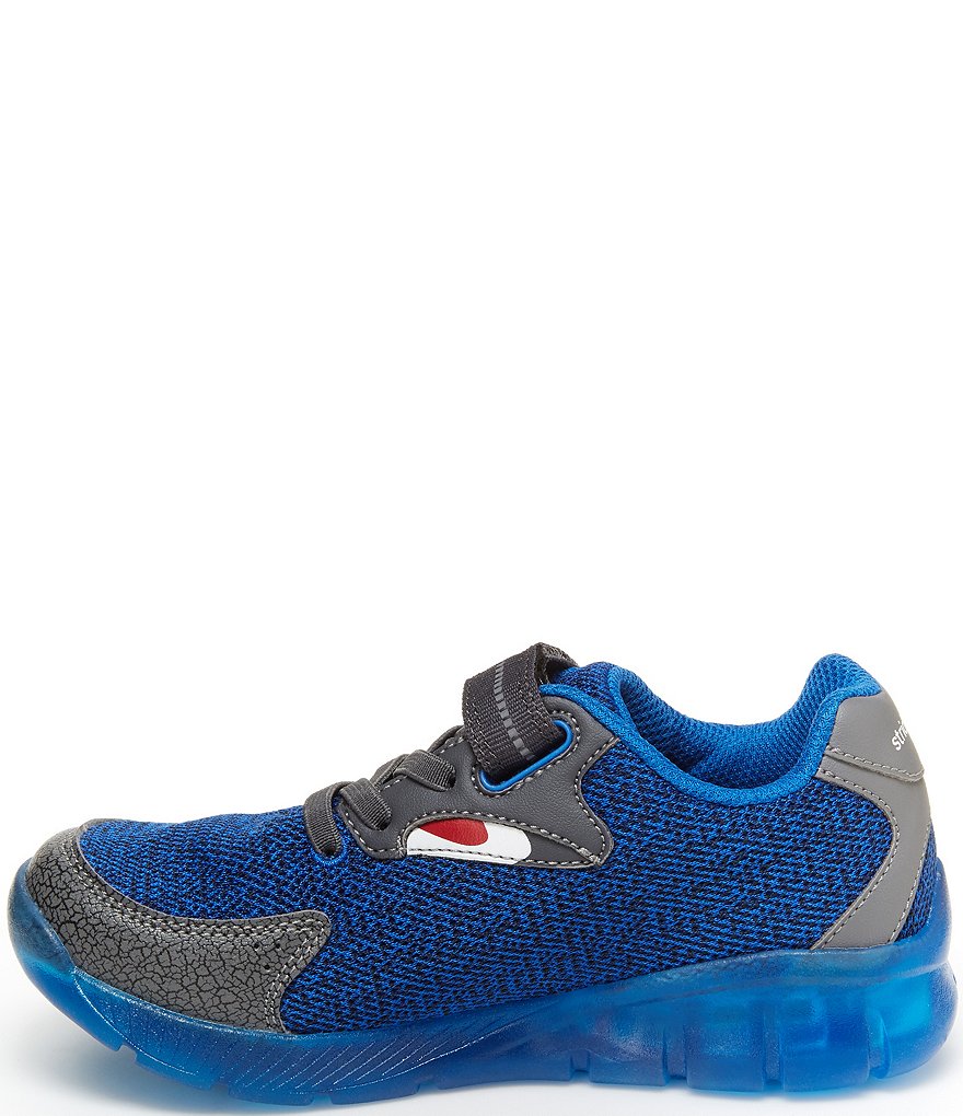 Stride Rite Boys' Lighted Shark Made2Play Washable Sneakers (Youth)