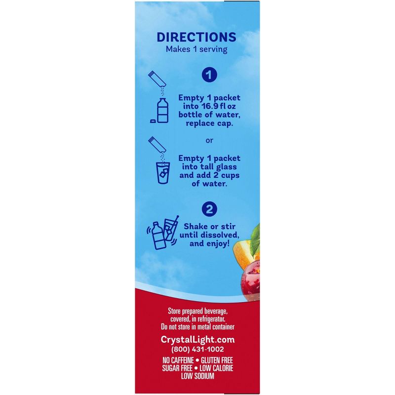Crystal Light On-the-Go Fruit Punch Drink Mix - 10pk/0.9oz