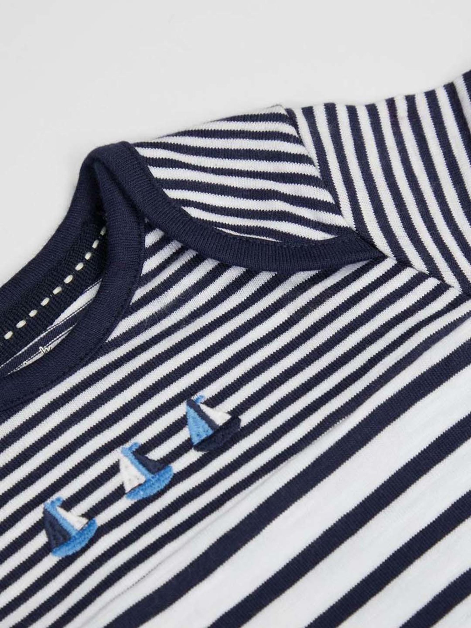 Ed-a-Mamma Baby Pink & White Printed Bodysuit (Pack Of 2)