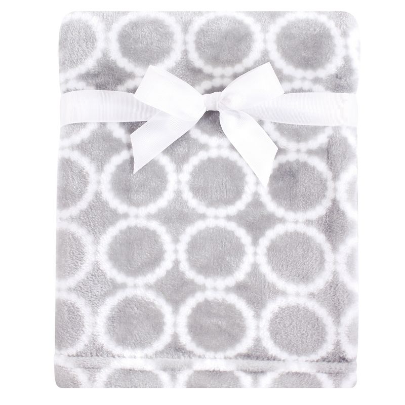 Hudson Baby Infant Plush Blanket with Security Blanket, Neutral Elephant, One Size