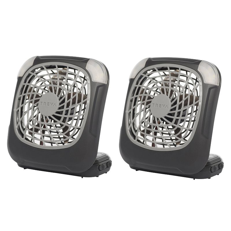 TREVA 5" Fan with Lights - 2pk