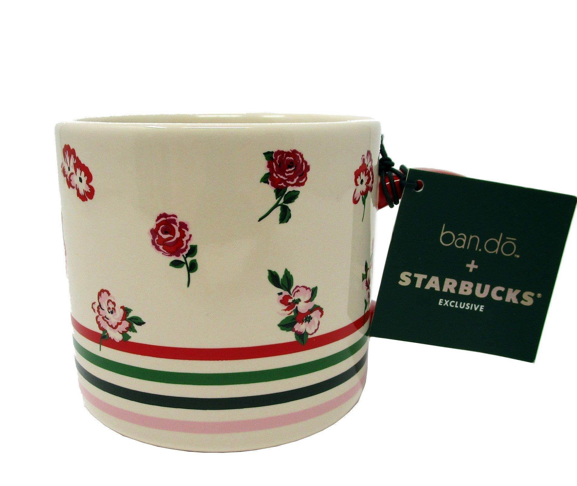 Starbucks + Bando 2018 Limited Edition 12 Fl Oz Ceramic Handle Mug