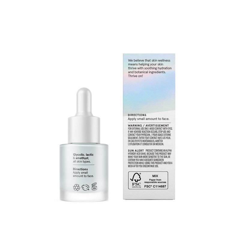 Acure Resurfacing Inter-Gly-Lactic Shimmer Serum - 0.67 fl oz