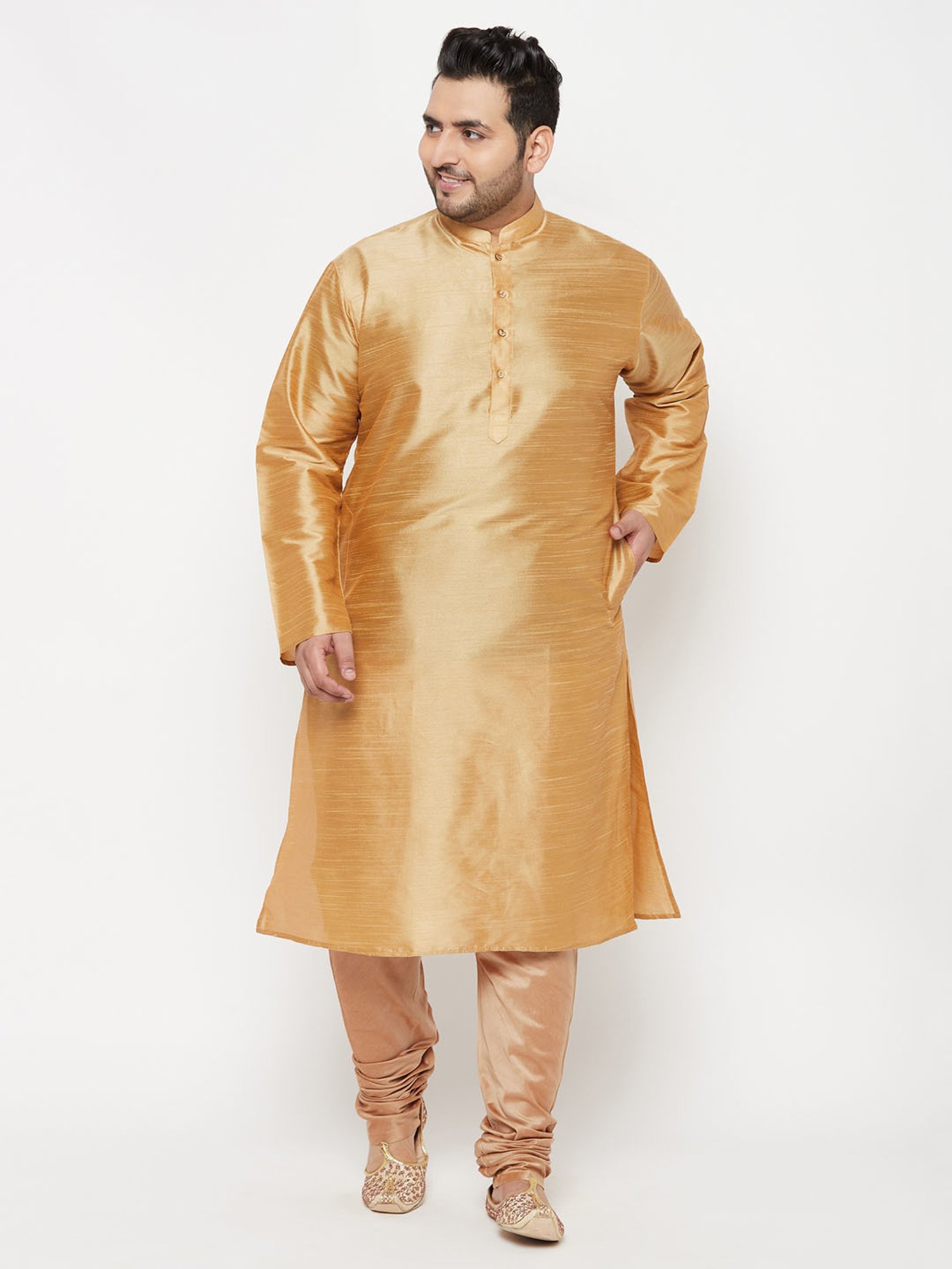 Manthan Fawn Regular Fit Churidars