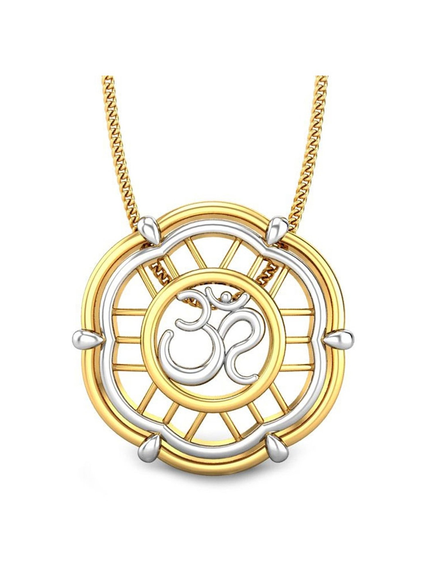 Joyalukkas 22k Love Embrace Gold Pendant