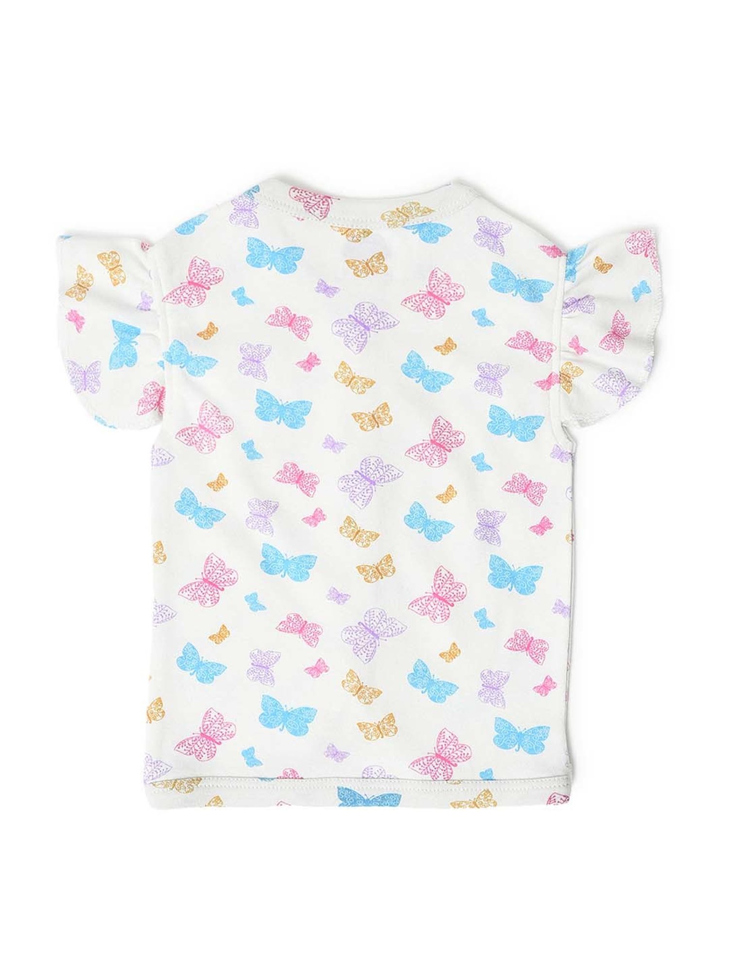 MiArcus Kids Multicolor Cotton Printed Top