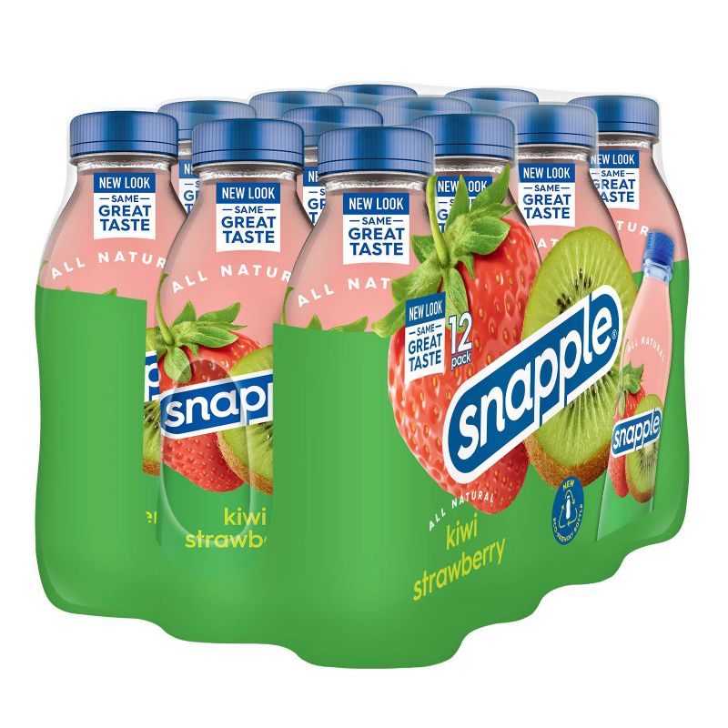 Snapple Kiwi Strawberry - 12pk/16 fl oz Bottles