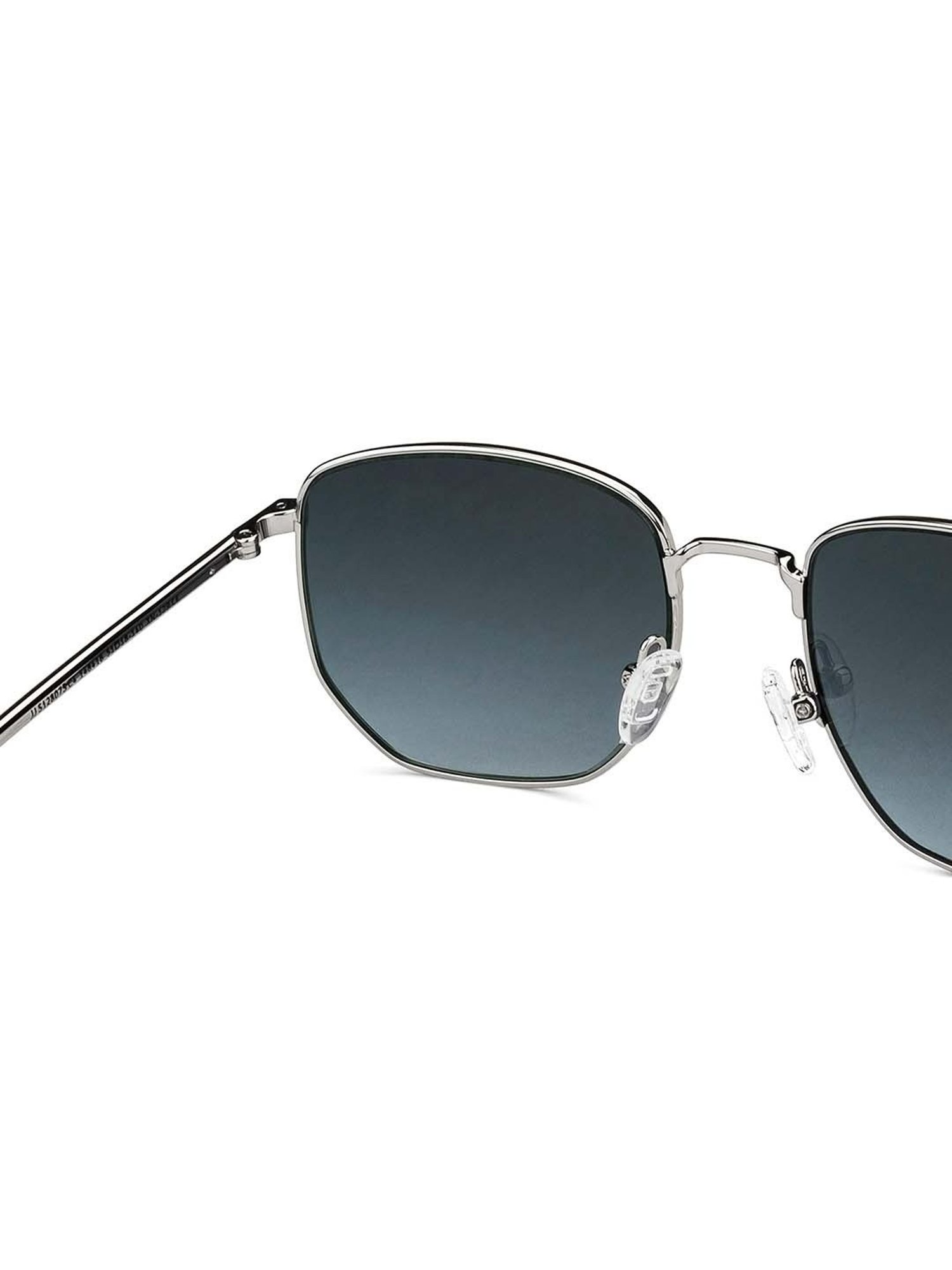John Jacobs JJ S12807S Grey Square Sunglasses