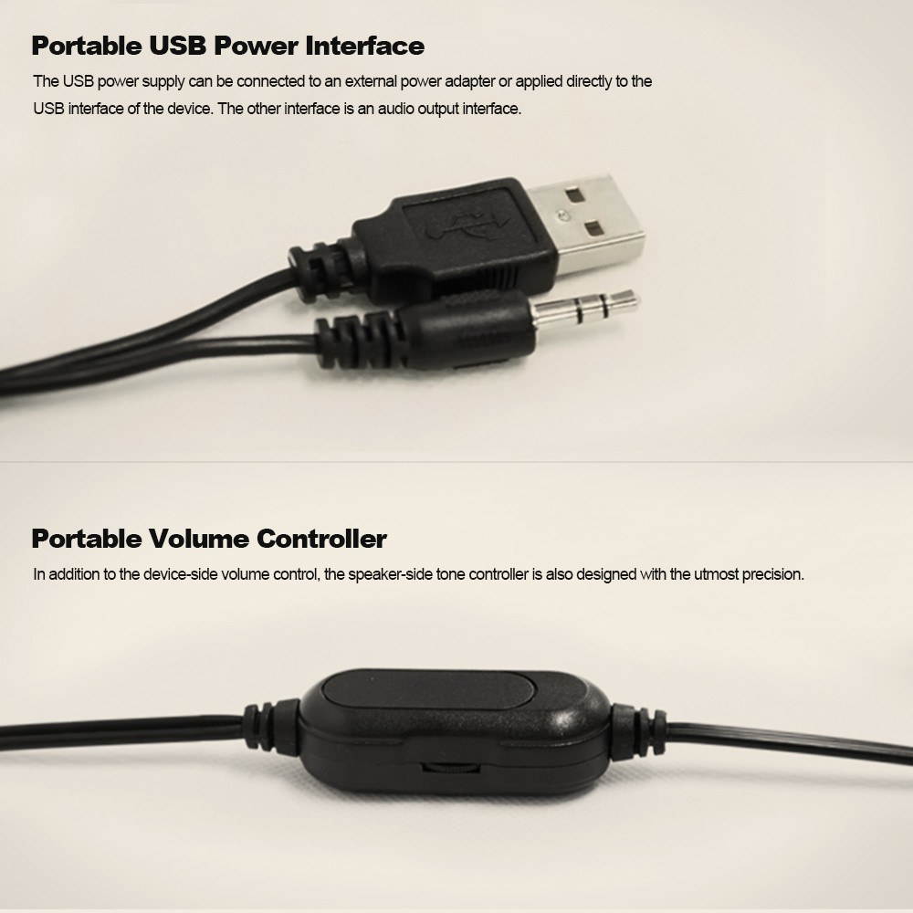 SADA V-160 USB Wired Wooden Combination Speakers Computer Speakers Bass Stereo Music Player Subwoofer Sound Box for Desktop Laptop Notebook Tablet PC Smart Phone