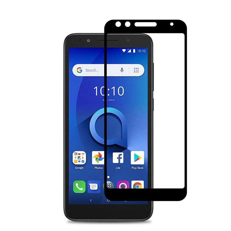 Valor 0.33mm Full Coverage Tempered Glass LCD Screen Protector Film Cover For  1X Evolve, Black