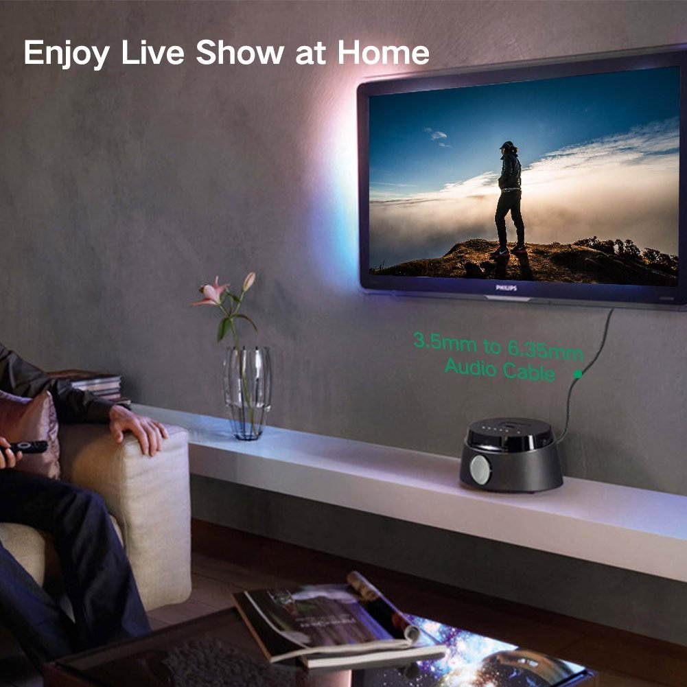 Wanmingtek 3.5mm 1/8" Male to 6.35mm 1/4" Male TRS Stereo Audio Cable with Infection Molding Shell Design for iPod Laptop Home Theater Devices and Amplifiers Black (3.3ft, 1meter)