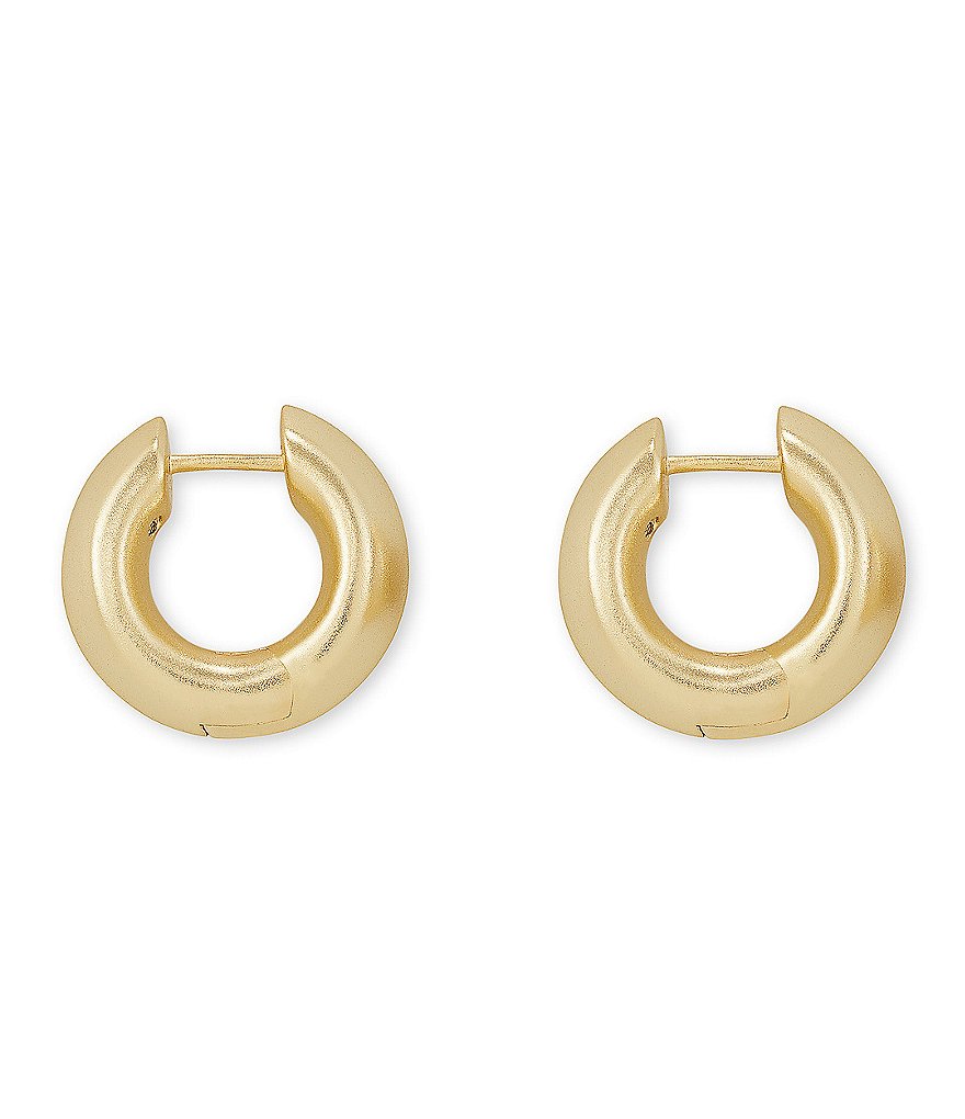 Kendra Scott Mikki Metal Huggie Earrings